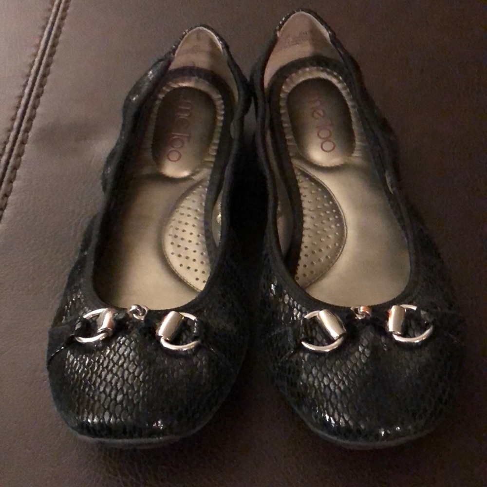 Black Me Too flats